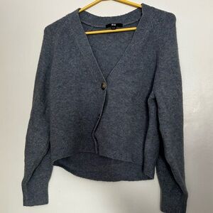 Uniqlo Blue Cardigan XS.